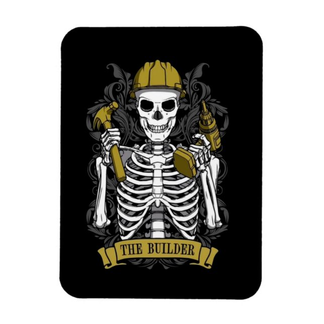 Íman O Magnet da Placa Tarot do Construtor (Vertical)