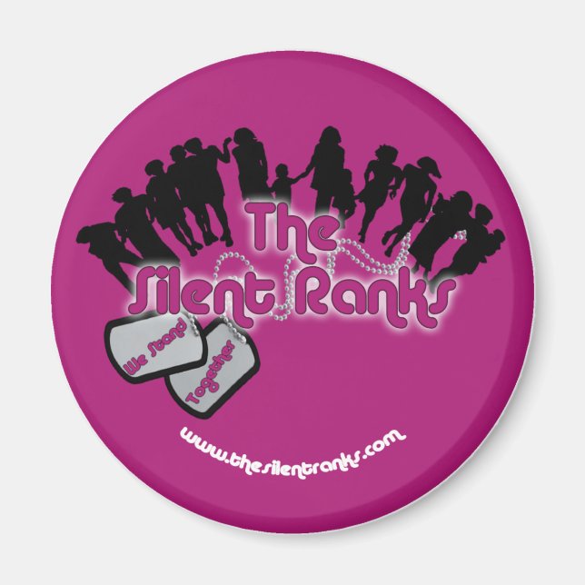 Íman O Magnet das fileiras silenciosas (Frente)