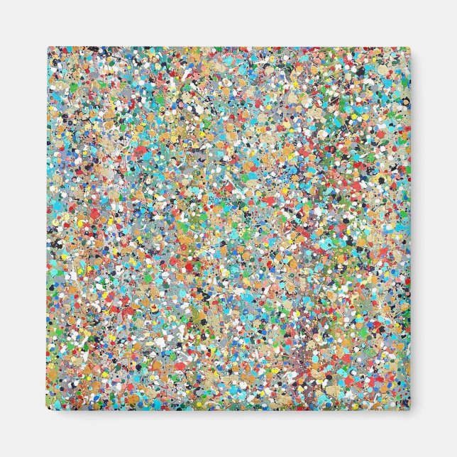 Íman O Magnet de Confetti (Frente)