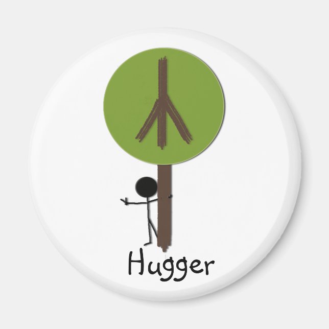 Íman O Magnet de Criação do Hugger de Árvore (Frente)