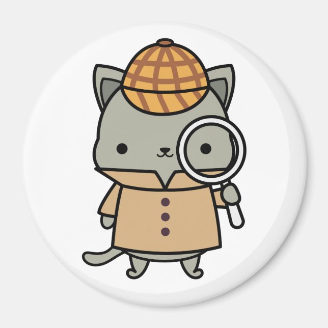 Íman O Magnet do Clube do Livro Mistério Cozy (Frente)