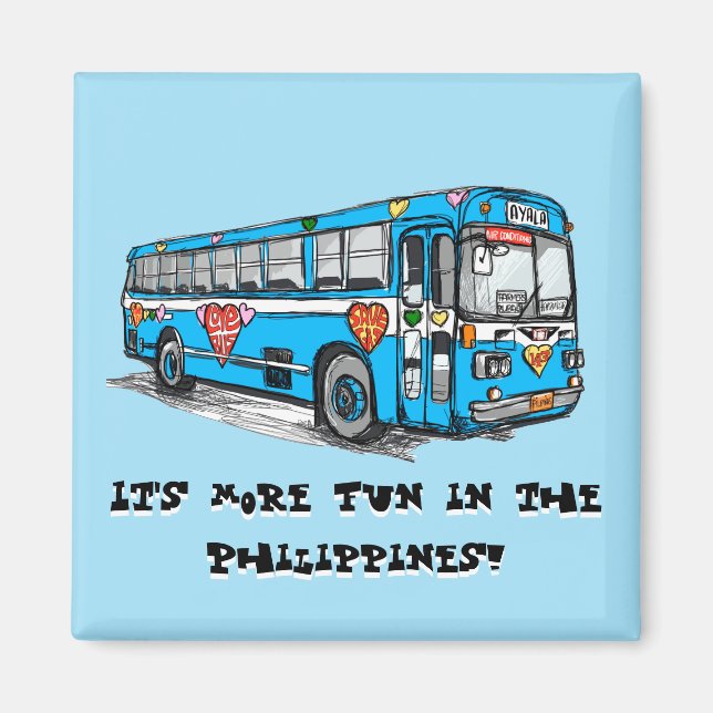 Íman O Magnet do LoveBus (Frente)