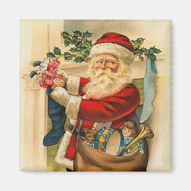 Íman O Magnet do Papai Noel para as Férias (Frente)