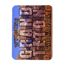 Íman O Magnet do Parque Nacional Grand Teton de Wyoming
