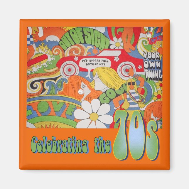 Íman O Magnet dos anos 70 (Frente)