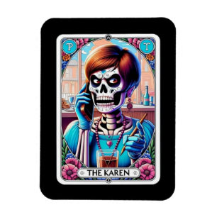 Íman O Magnet Karen Tarot Card