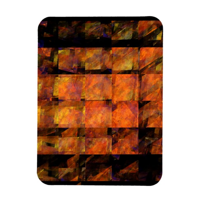 Íman O Magnet Premium Abstrato de Muro (Vertical)
