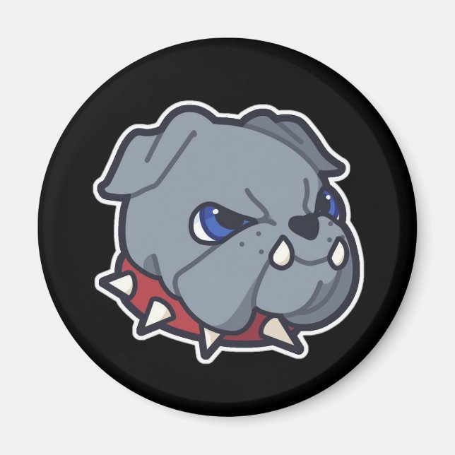 Íman O Magnete de Divisão do Bulldog (Frente)