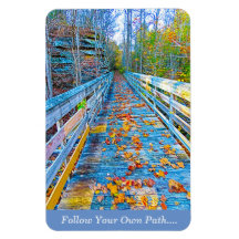 O Magnete de Fotos Siga Seu Próprio Caminho