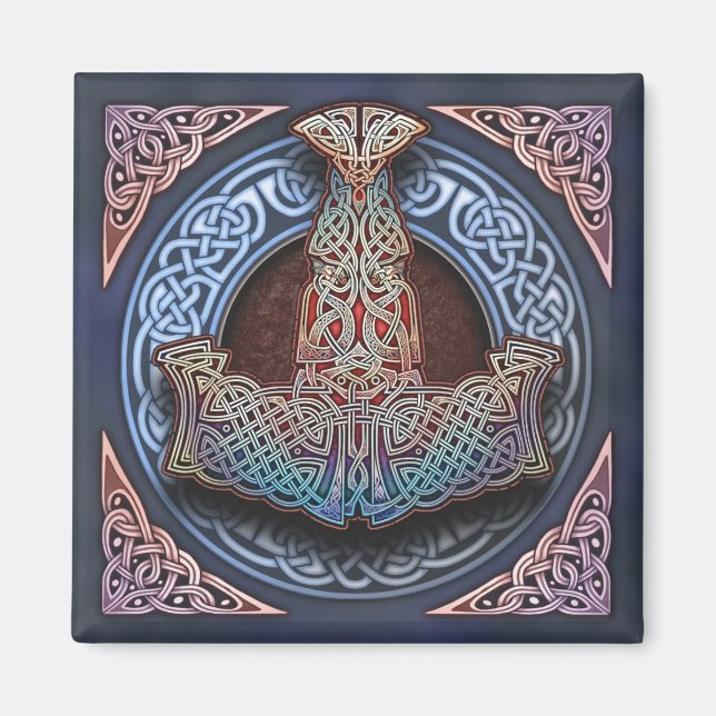 Íman O Magneto da Praça do Martelo de Thor (Frente)