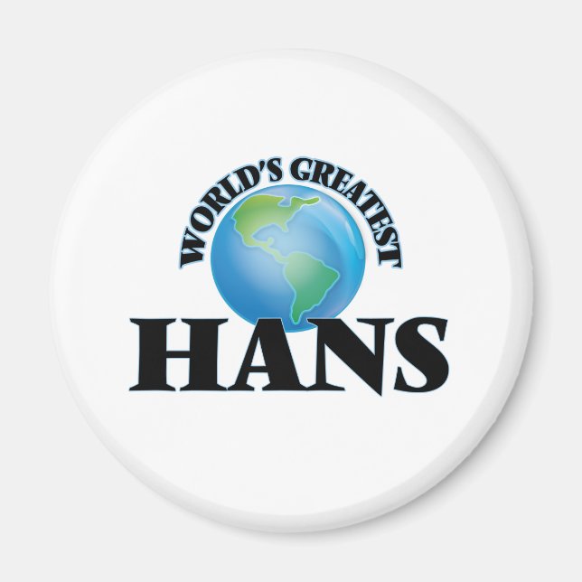 Íman O maior Hans do mundo (Frente)