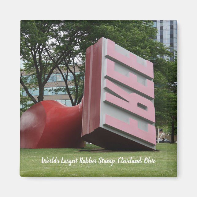 Íman O maior ímã de borracha do mundo (Frente)