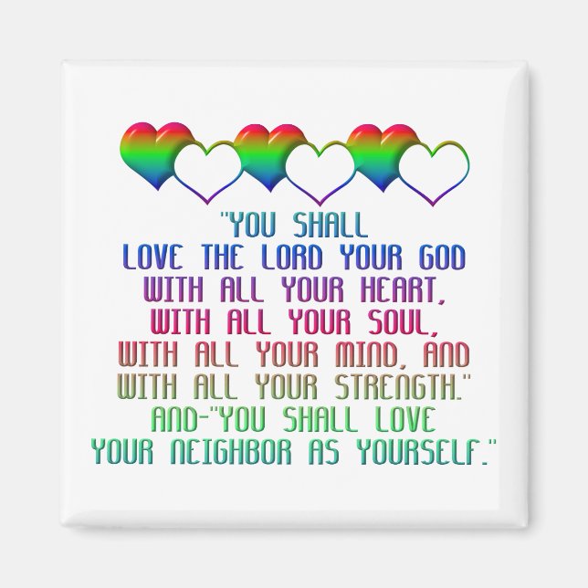 Íman O maior mandamento (Frente)