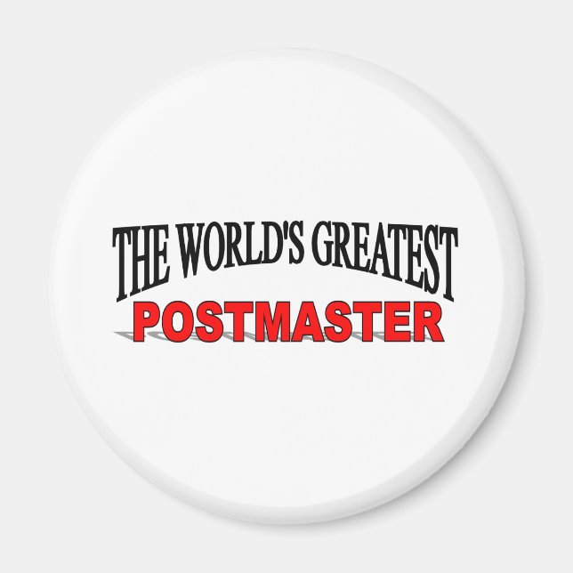 Íman O maior postmaster do mundo (Frente)
