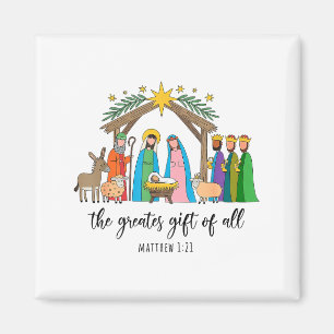 Íman O Maior Presente Para Todo o Natal Natividade Jesu