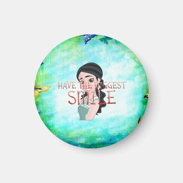 Íman O Maior Sorriso (Frente)