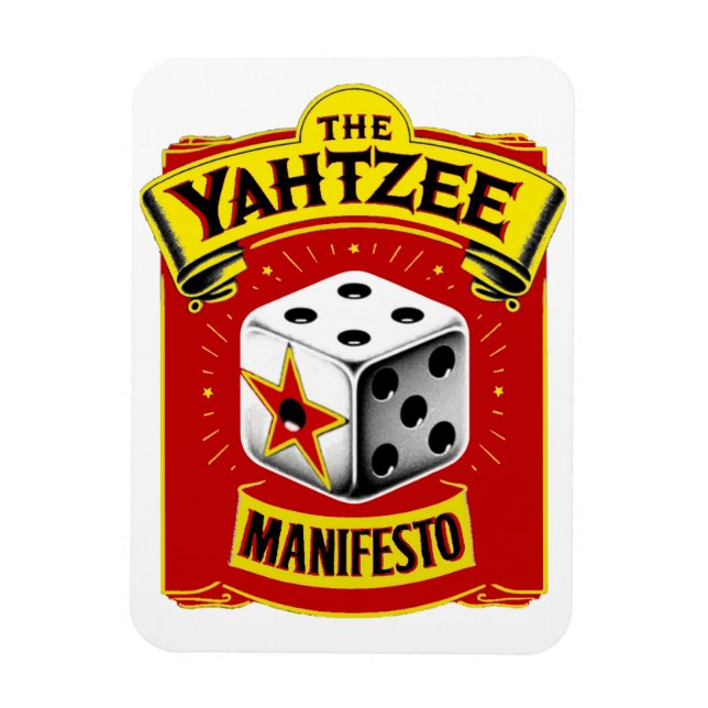 Íman O Manifesto Yahtzee Magnet (Vertical)