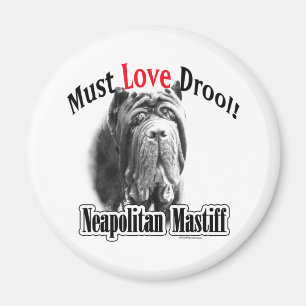 Íman O Mastiff napolitana deve amar o Drool - ímã