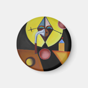 Íman O Médico da Peste - Pintura a Óleo