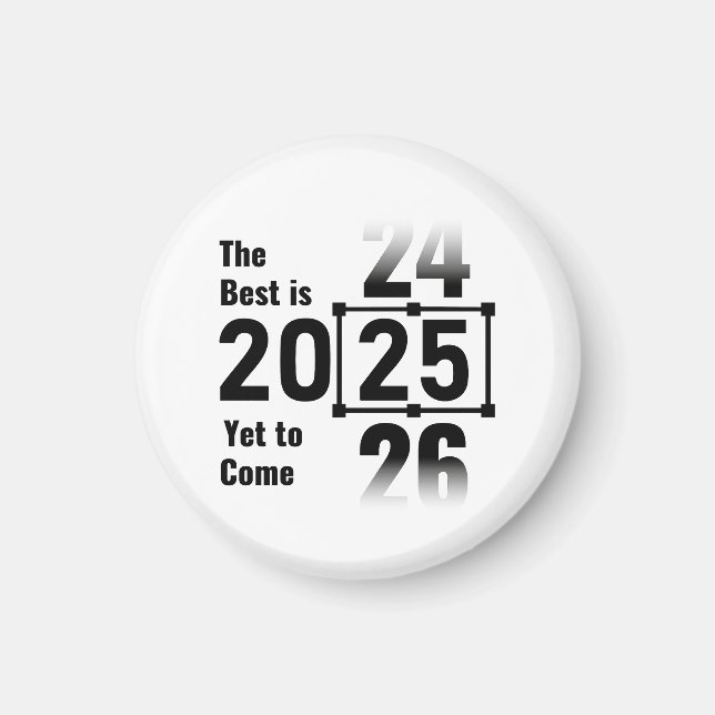 Íman O melhor ainda está para chegar em 2025 (Frente)