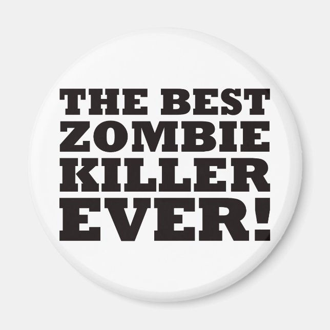 Íman O Melhor Assassino Zombie De Todos Os tempos (Frente)