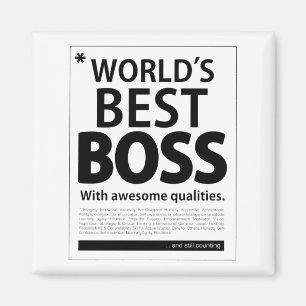 Íman O melhor chefe do mundo, com qualidade