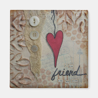 Íman O melhor espelho do ímã de arte de Nancy Lefko