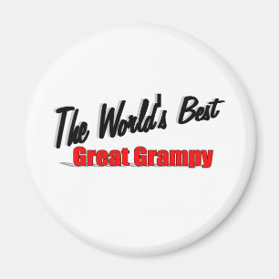 Íman O melhor grande Grampy do mundo