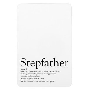 Íman O Melhor Pai do Mundo, Definição Stepdad