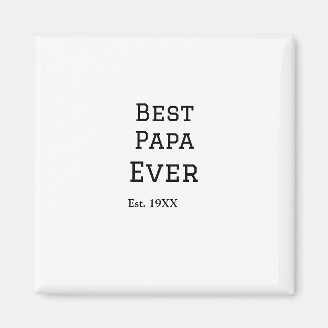 Íman O melhor papa já experimentou. Adicionar nome de d (Frente)