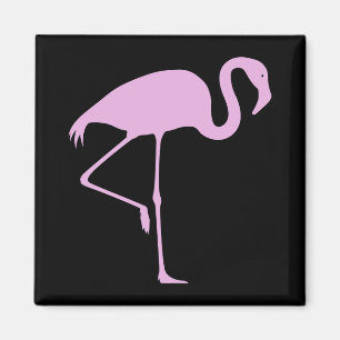 Íman O melhor preto do flamingo do rosa do preço