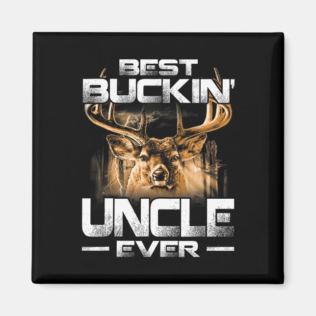 Íman O Melhor Tio Alguma Vez Camisa Caçadora (Frente)