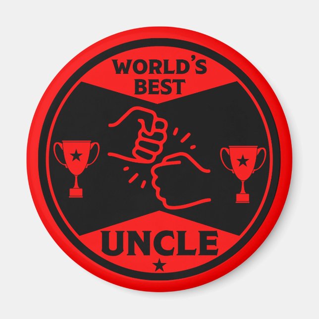 Íman O melhor tio do mundo (Frente)