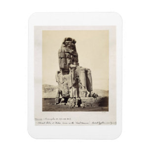 Íman "O Memnon vocal", estátua colossal de Amenhotep I
