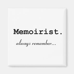 Íman O Memoirist, recorda sempre - o ímã