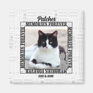 Íman O Meow desvaneceu-se memorial do animal de