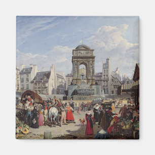 Íman O mercado e a fonte dos Innocents