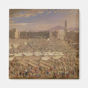 Íman O mercado em Nápoles