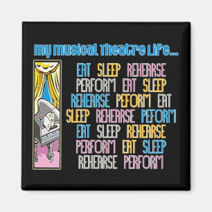 Íman O meu magnata da vida no teatro musical