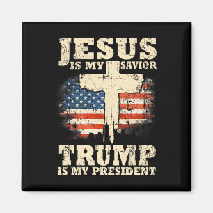 Íman O Meu Salvador Trump É O Meu Presidente Trump Apoi