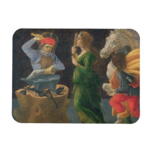 Íman O milagre de St. Eligius, painel do predella do th