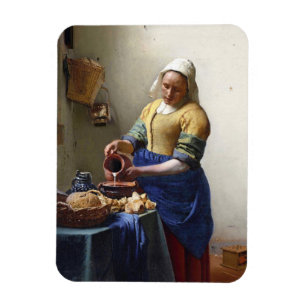Íman O Milkmaid, c.1658-60 (óleo em canvas)