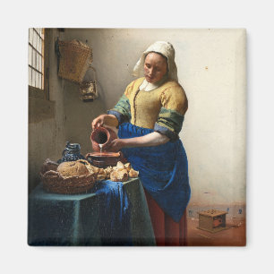 Íman O Milkmaid, janeiro Vermeer