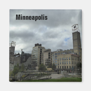 Íman O moinho de Minneapolis arruina o ímã da foto da