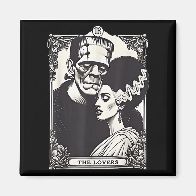 Íman O Monstro Frankenstein E A Noiva Os Amantes Taro (Frente)