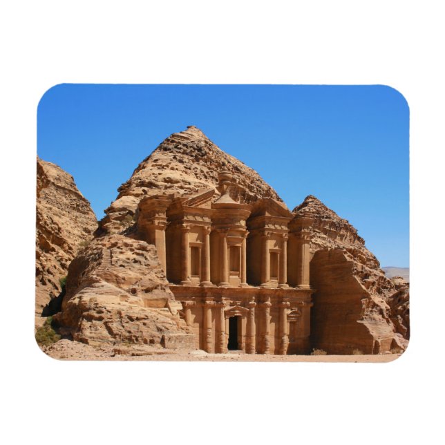 Íman O mosteiro Petra Jordan (Horizontal)