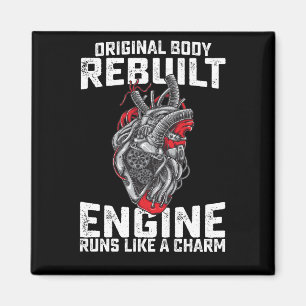 Íman O Motor Reconstruído Do Corpo Original Funciona Co