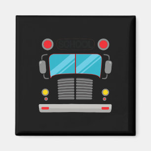 Íman O Motorista De Ônibus Escolar Costume Halloween Di