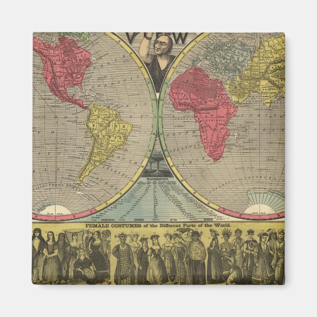 Íman O mundo sob uma perspectiva (Frente)