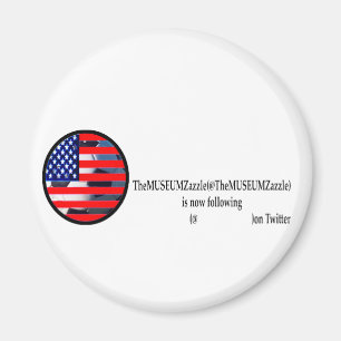 Íman O MUSEUM Zazzle 2 no Twitter O MUSEUM Zazzle G